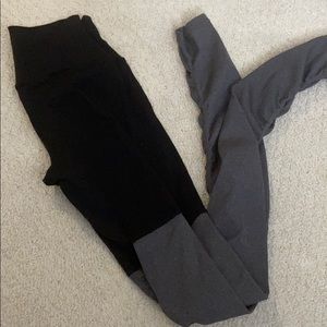 Alo Yoga High Waist Goddess Legging Black/Heather